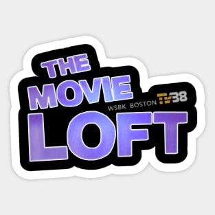 The Movie Loft TV38 WSBK Boston Sticker